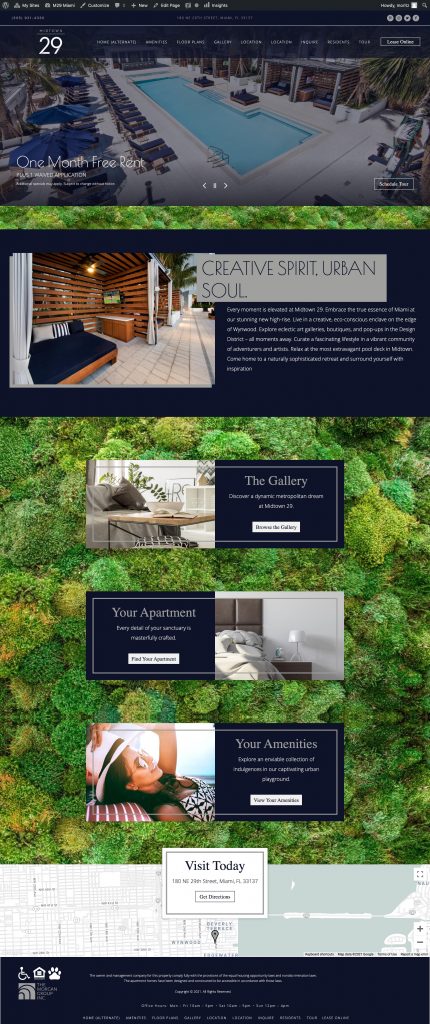 M29 Template Theme  Homepage